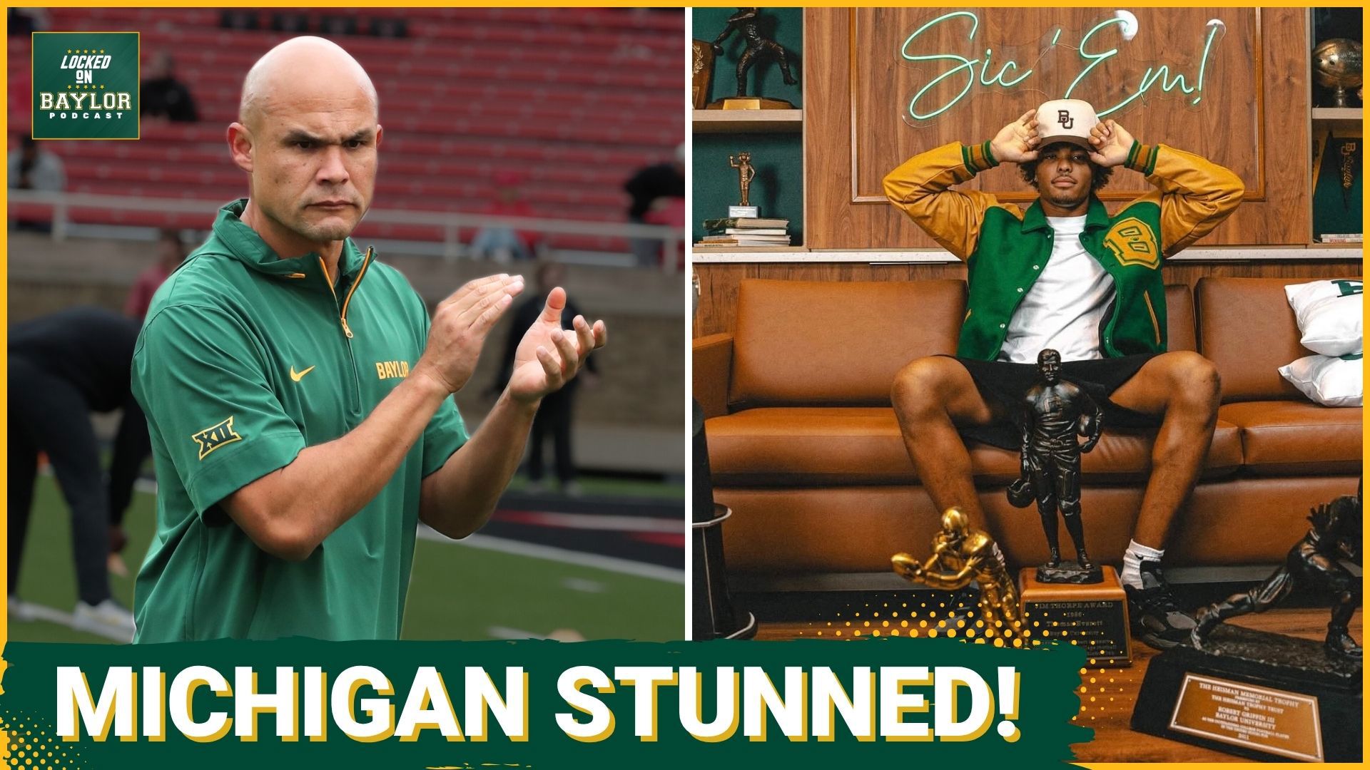 Baylor football is starting to climb up the recruiting rankings after a shock commitment from 4-star safety Jordan Deck over Michigan. Who else are they looking for?