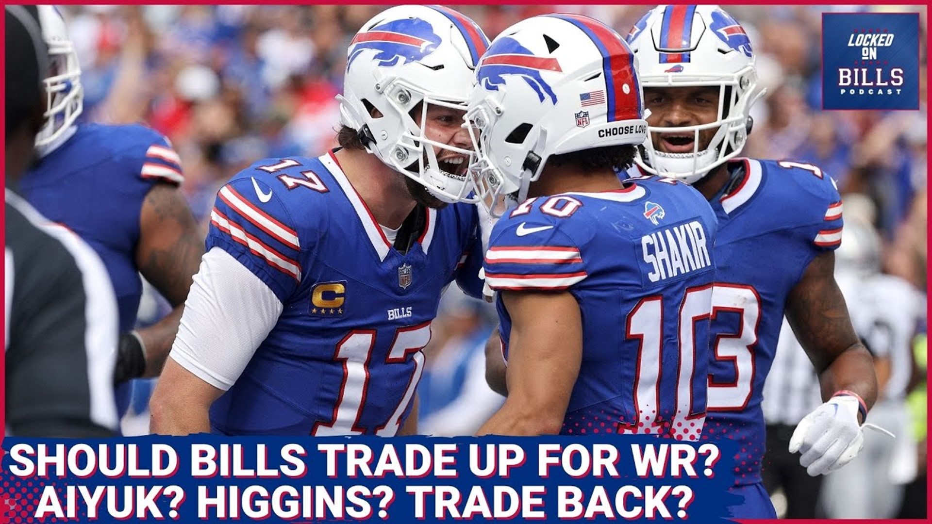 Should Buffalo Bills trade up for WR in 2024 NFL Draft? Brandon Aiyuk