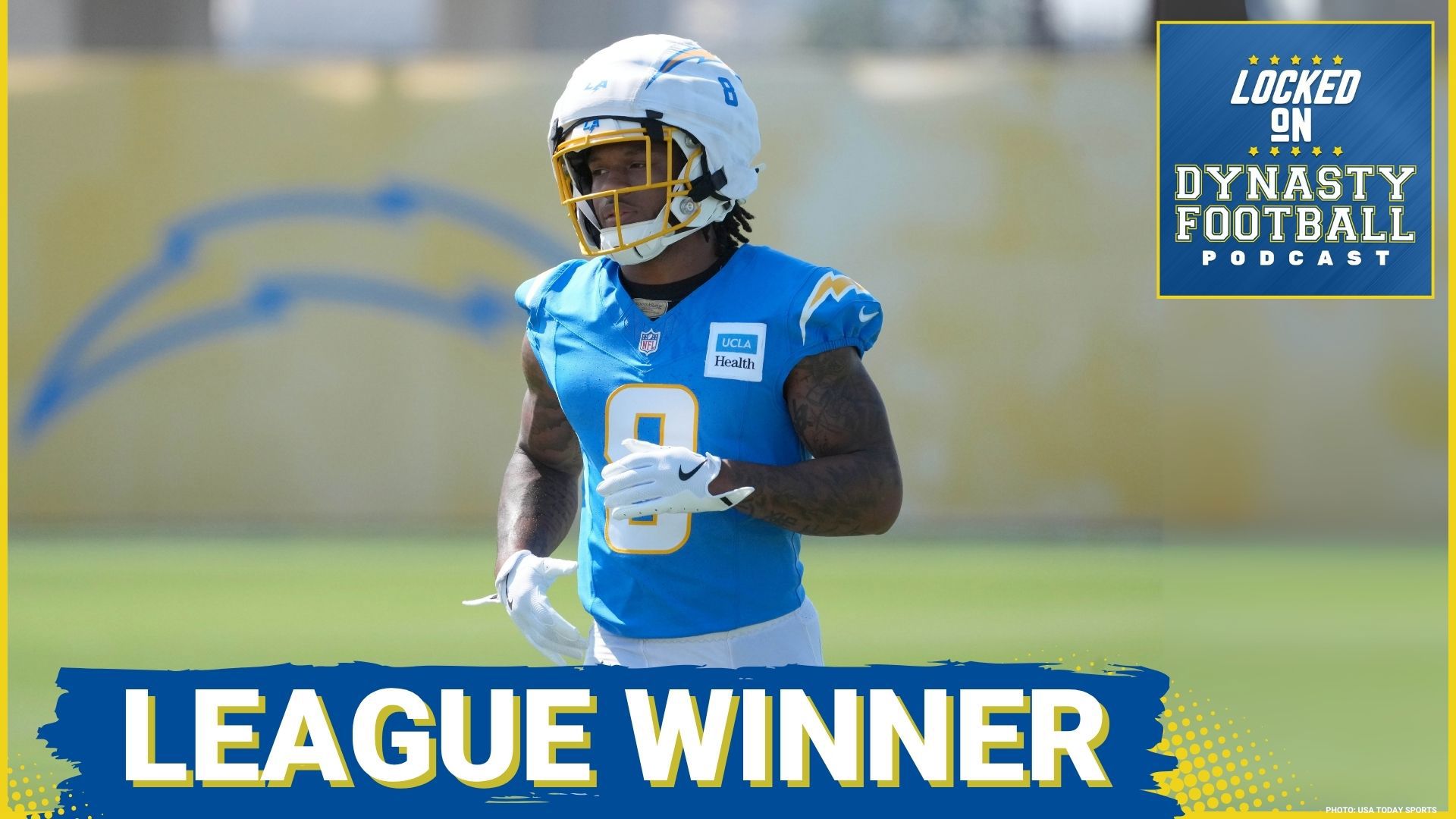 Is Omarion Hampton the next fantasy football superstar for the Los Angeles Chargers? Marcus Mosher and Michael Fabiano dissect the rookie running back's potential.