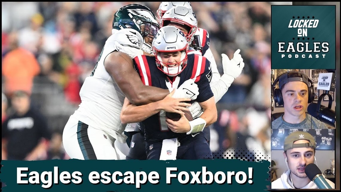 Eagles ESCAPE With Win Against Patriots In Foxborough I CBS Sports