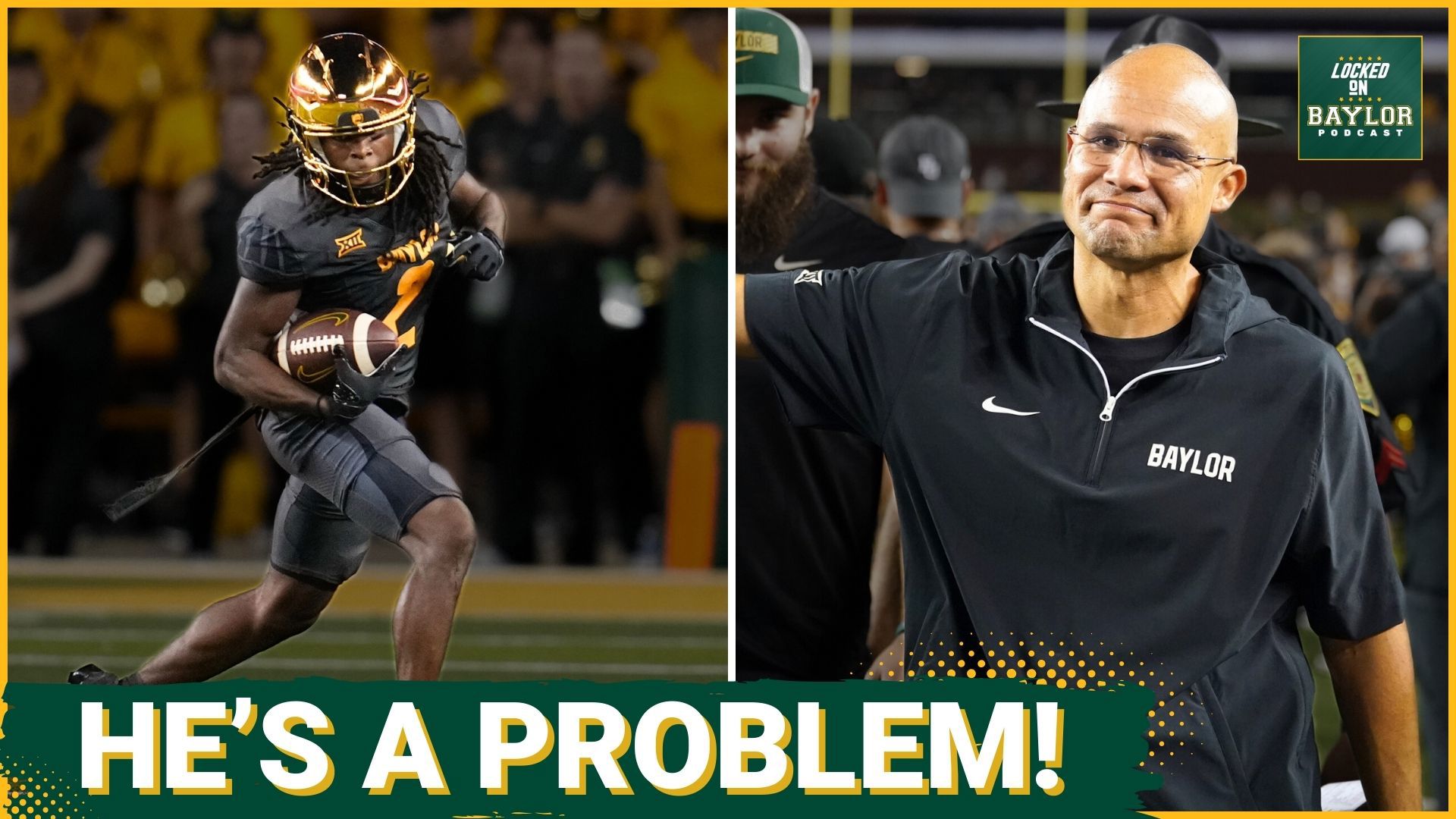 Against the best defense they will see all season, Kole Wilson broke out for 134 yards and, coupled with a monster Michael Trigg game, Baylor's offense looks SCARY!