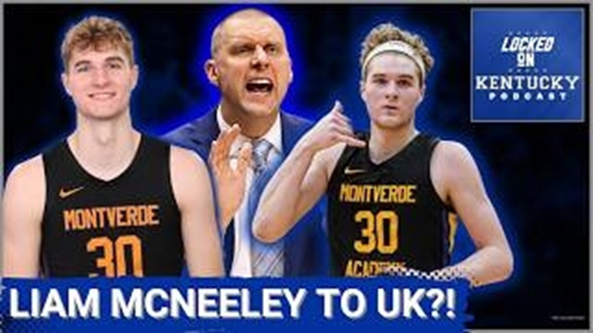 Liam McNeeley has been contacted by Mark Pope and Kentucky basketball.
