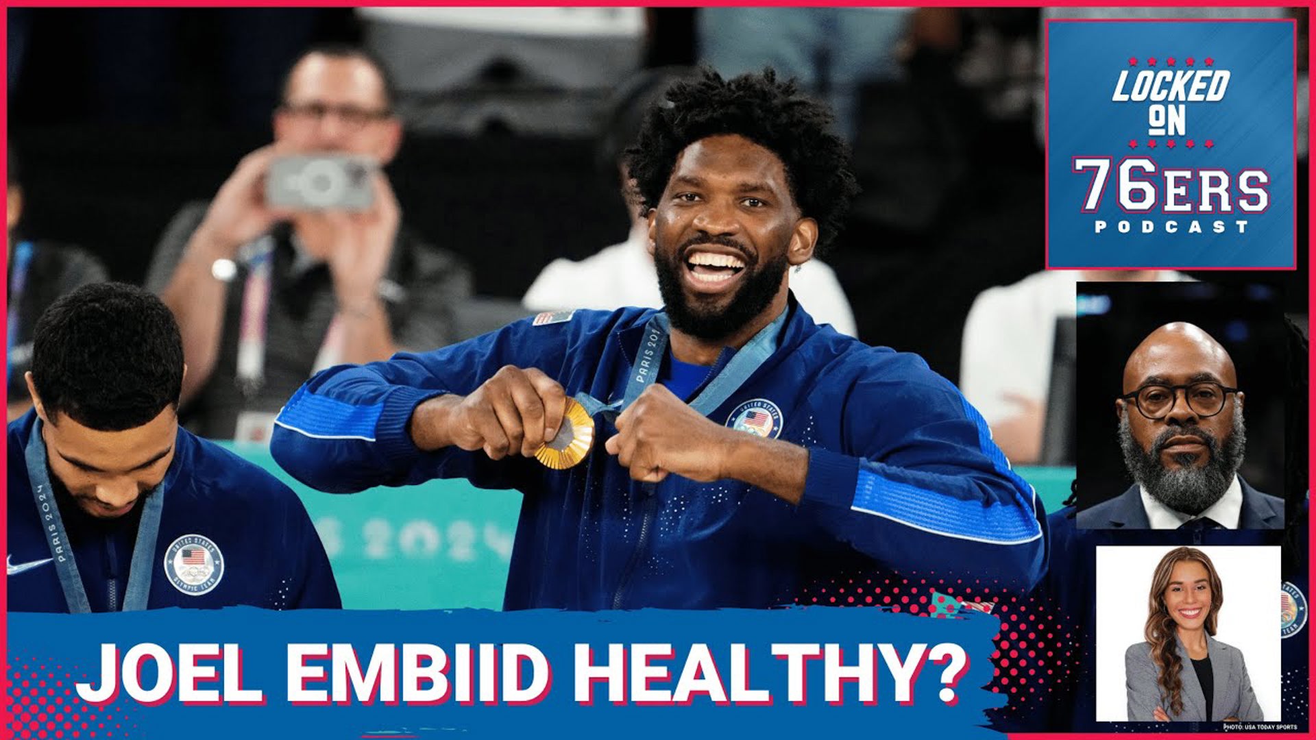 Why Joel Embiid's Health Is Key Teaming Up With Tyrese Maxey & Paul George, Sixers Media Day Recap