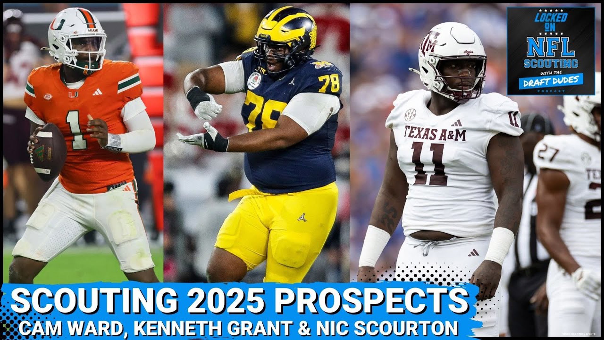 On today’s episode, Joe Marino and Kyle Crabbs break down three exciting 2025 NFL Draft prospects.