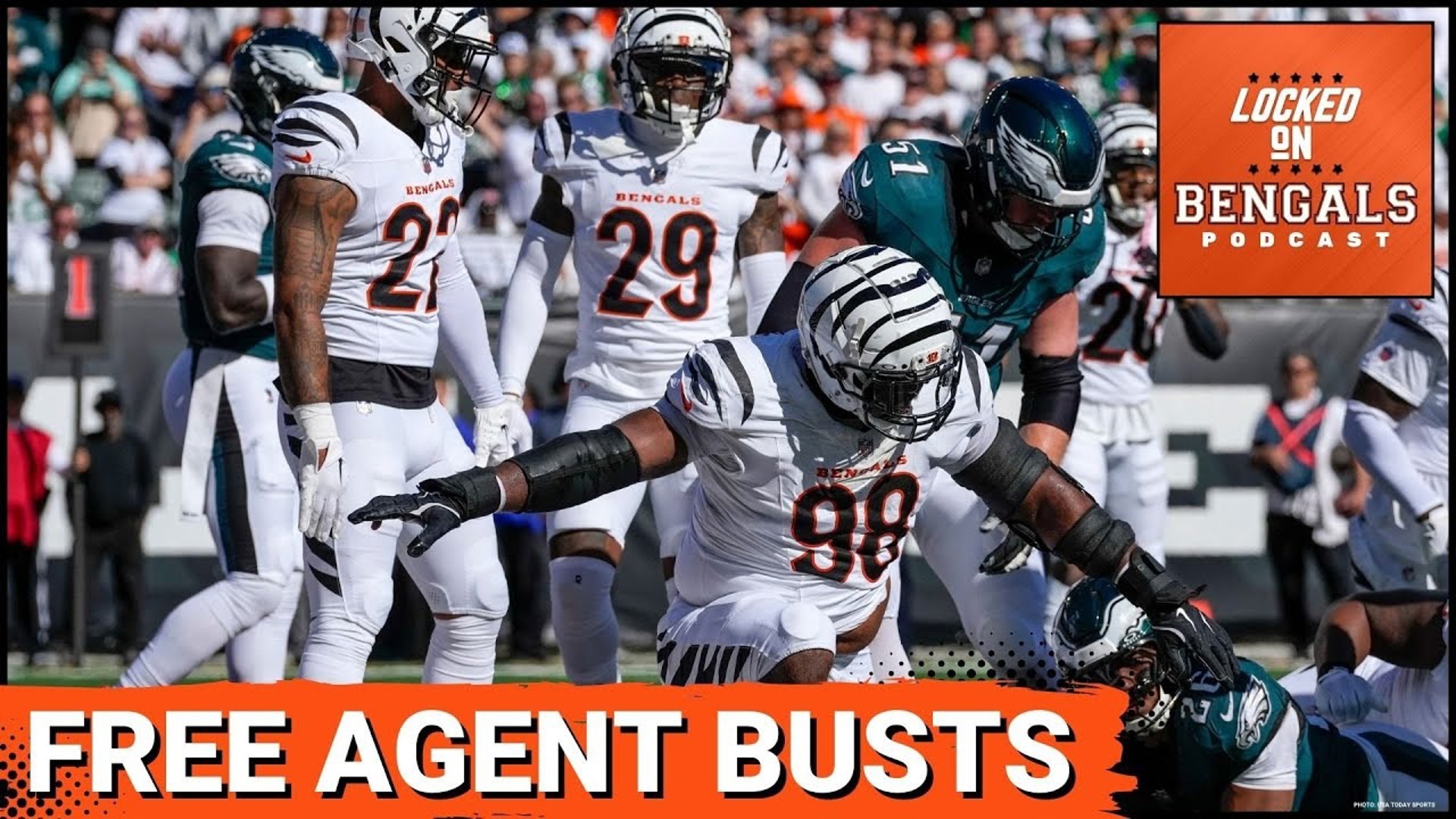 The Cincinnati Bengals signed WAY TOO MANY free agent busts.