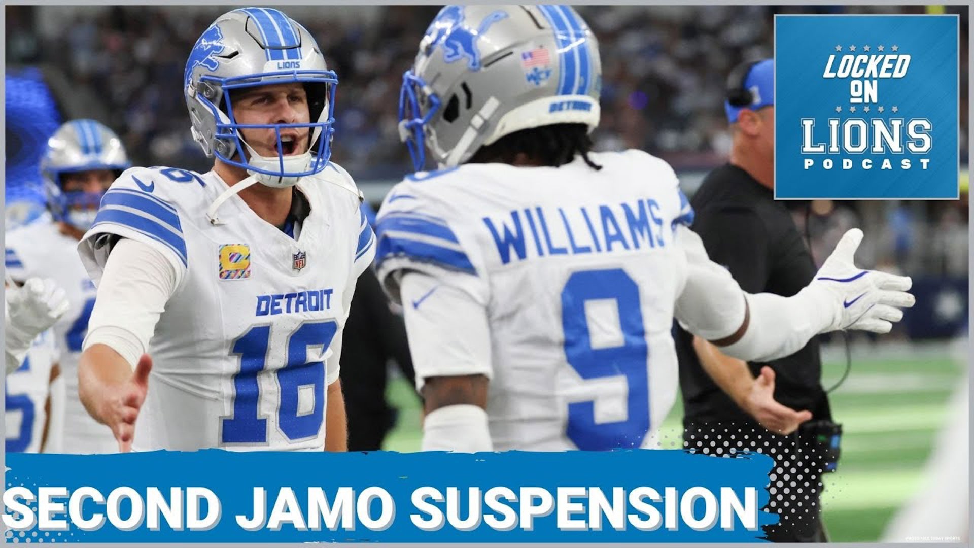 Another Jameson Williams suspension that the Detroit Lions are dealing