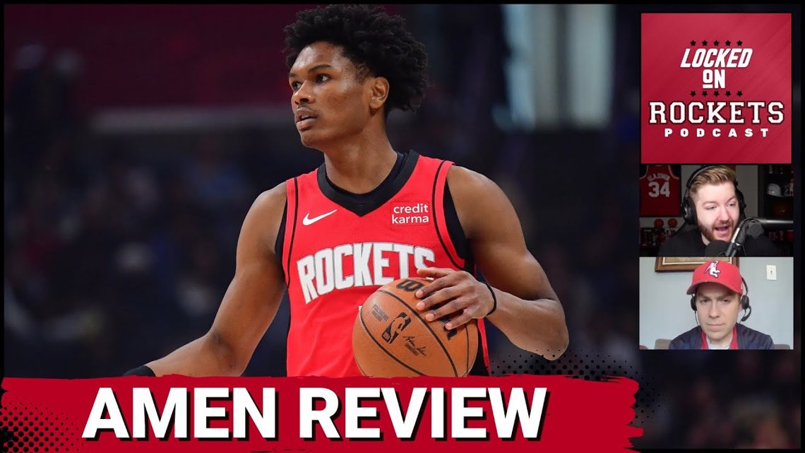 Amen Thompson Houston Rockets Season Review. Defensive Ace, Growing