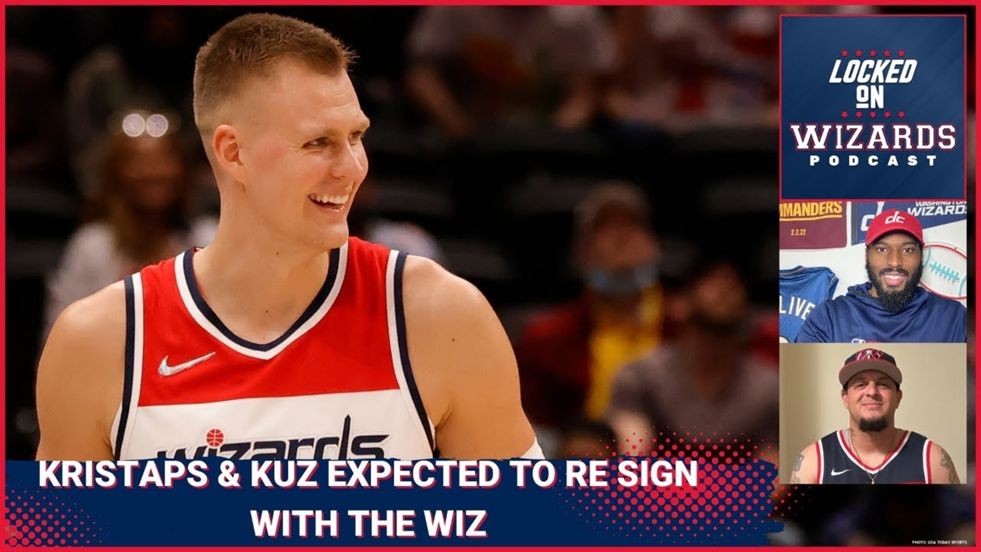 Ed Oliver & Brandon Scott dicuss the report by Eric Pincus saying that Kristaps Porzingis and Kyle Kuzma are expected to re sign with the Wizards.