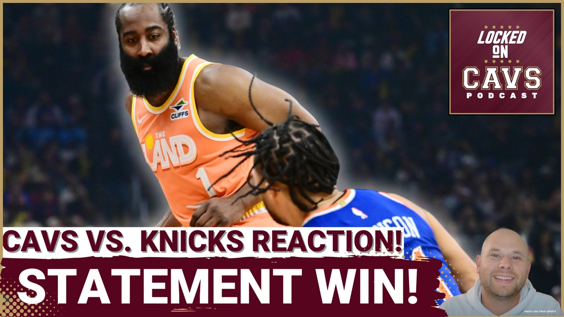 REACTION: Cleveland Cavaliers CRUSH New York Knicks! | HUGE Statement Win for Cavs!