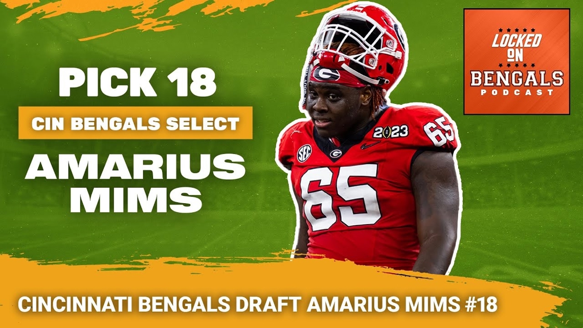 Cincinnati Bengals Pick Amarius Mims | 2024 NFL Draft Coverage ...