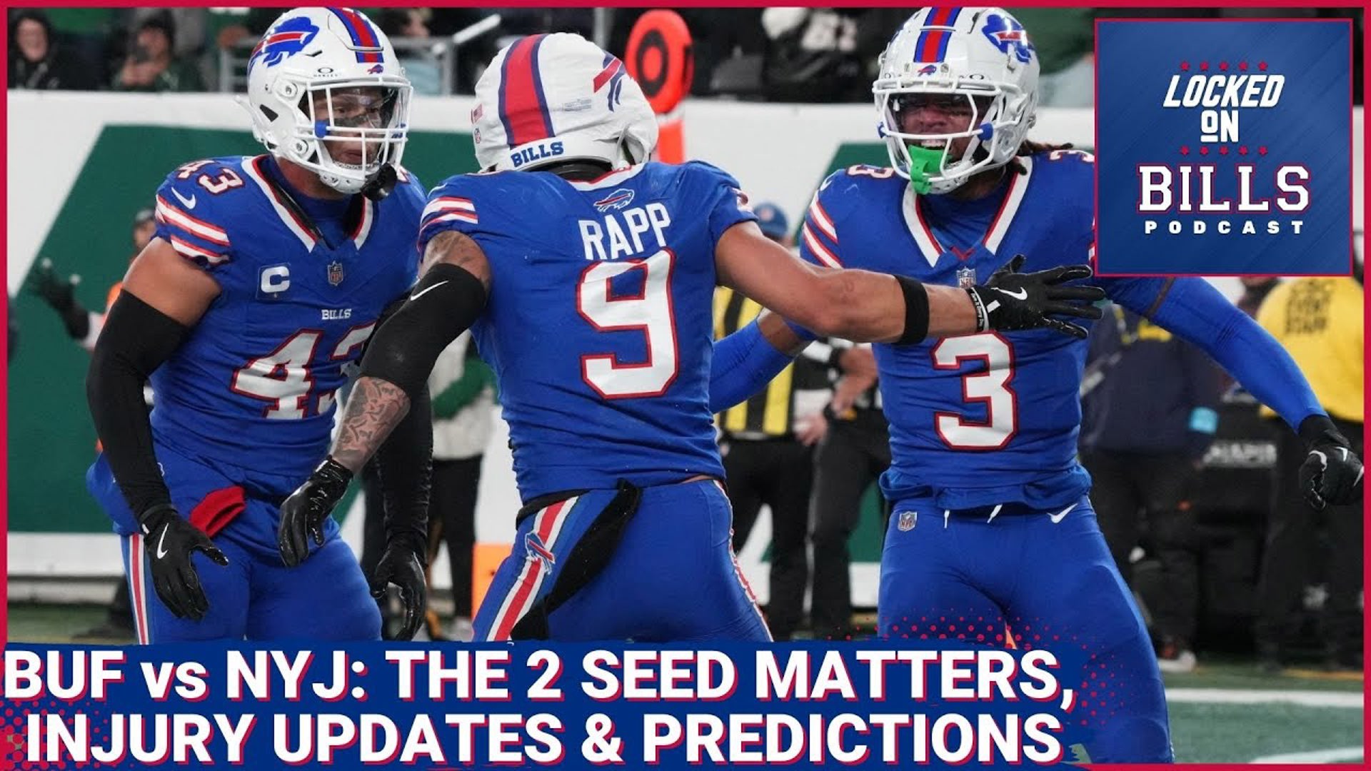 Bills vs Jets: Why the No. 2 seed matters, Bills defense, injury update ...