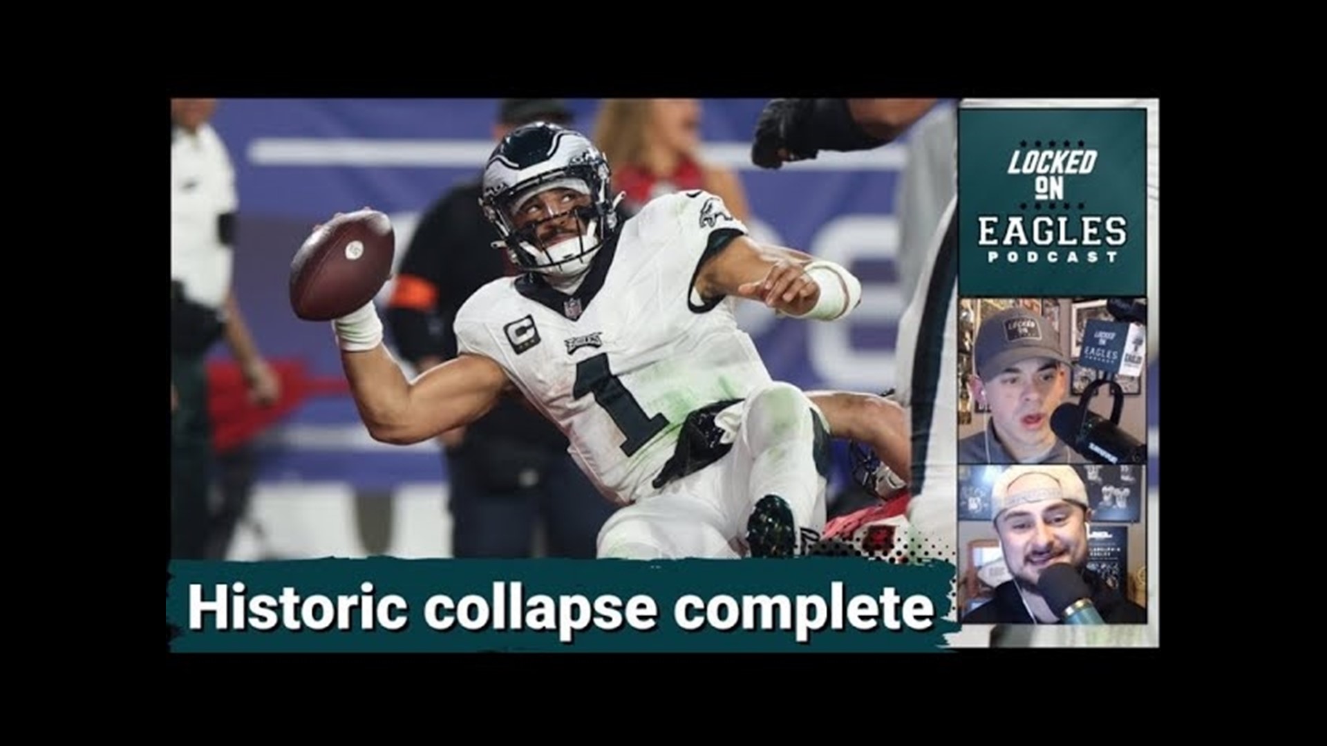 Recapping the Eagles 32-9 blowout wildcard loss in Tampa Bay