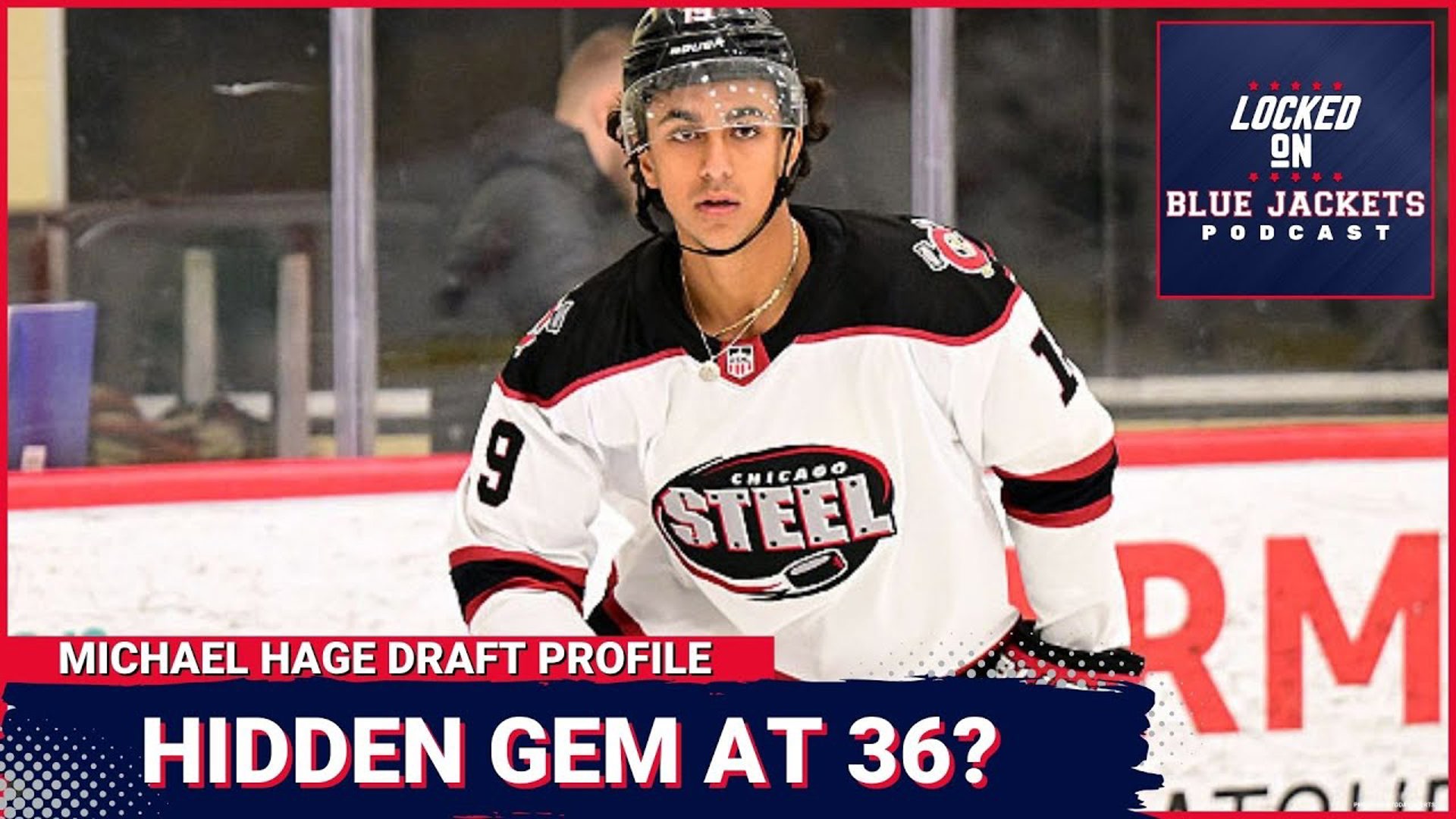 Michael Hage is a skilled and smart player, could he be there for the CBJ at 36? We have Sam McGilligan of Puck Preps here to tel us all about the Chicago Steel F!