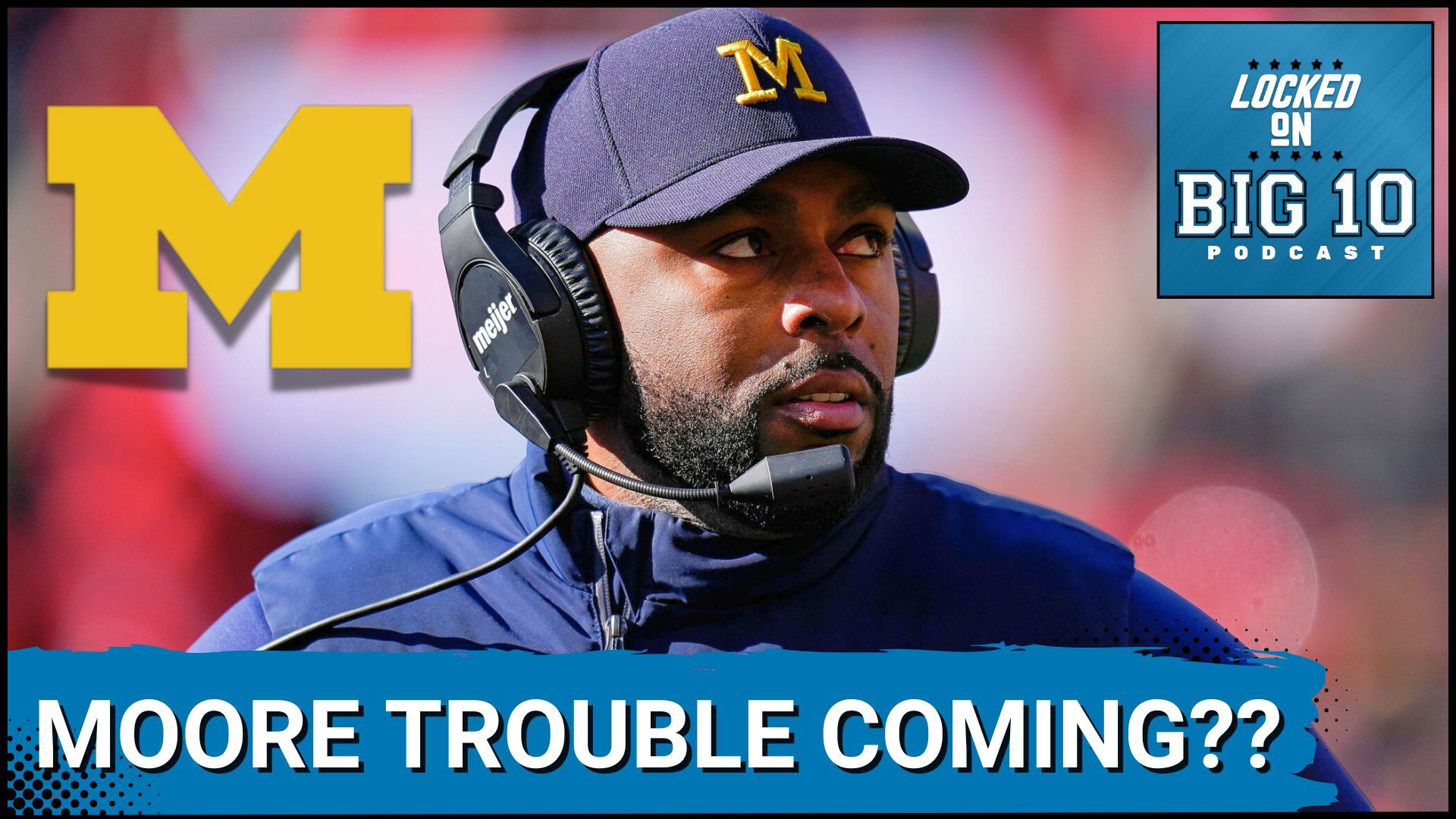 Michigan's NCAA drama heats up! We explore Sherrone Moore's suspension, Big Ten playoff predictions, and top recruits. Tune in for insights and bold discussions!