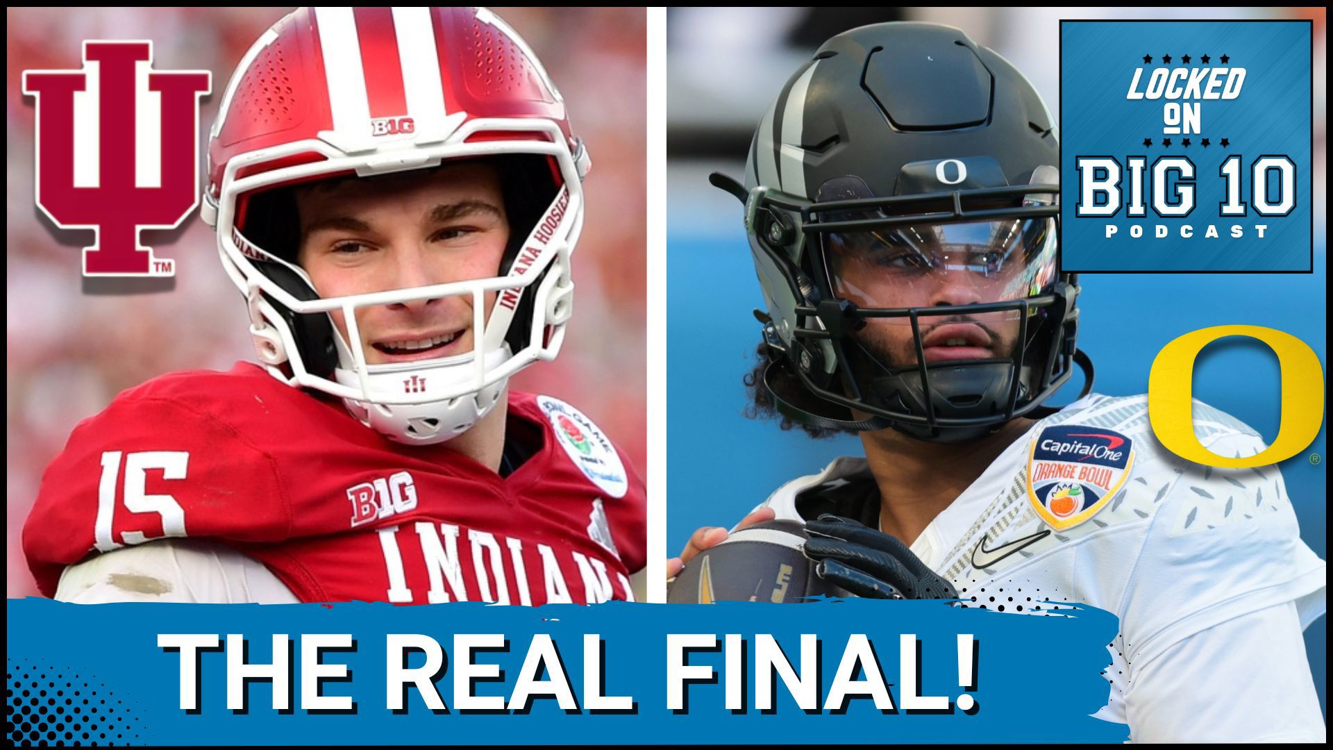 EPIC BATTLE! Oregon vs Indiana Peach Bowl REMATCH to Decide ACTUAL CFP ...