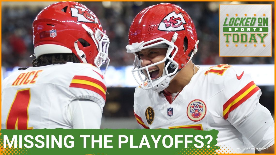 The Kansas City Chiefs Are Going to Have to RUN THE TABLE if They Want to Make the Playoffs | Locked On Sports Today | Dec 3, 2025