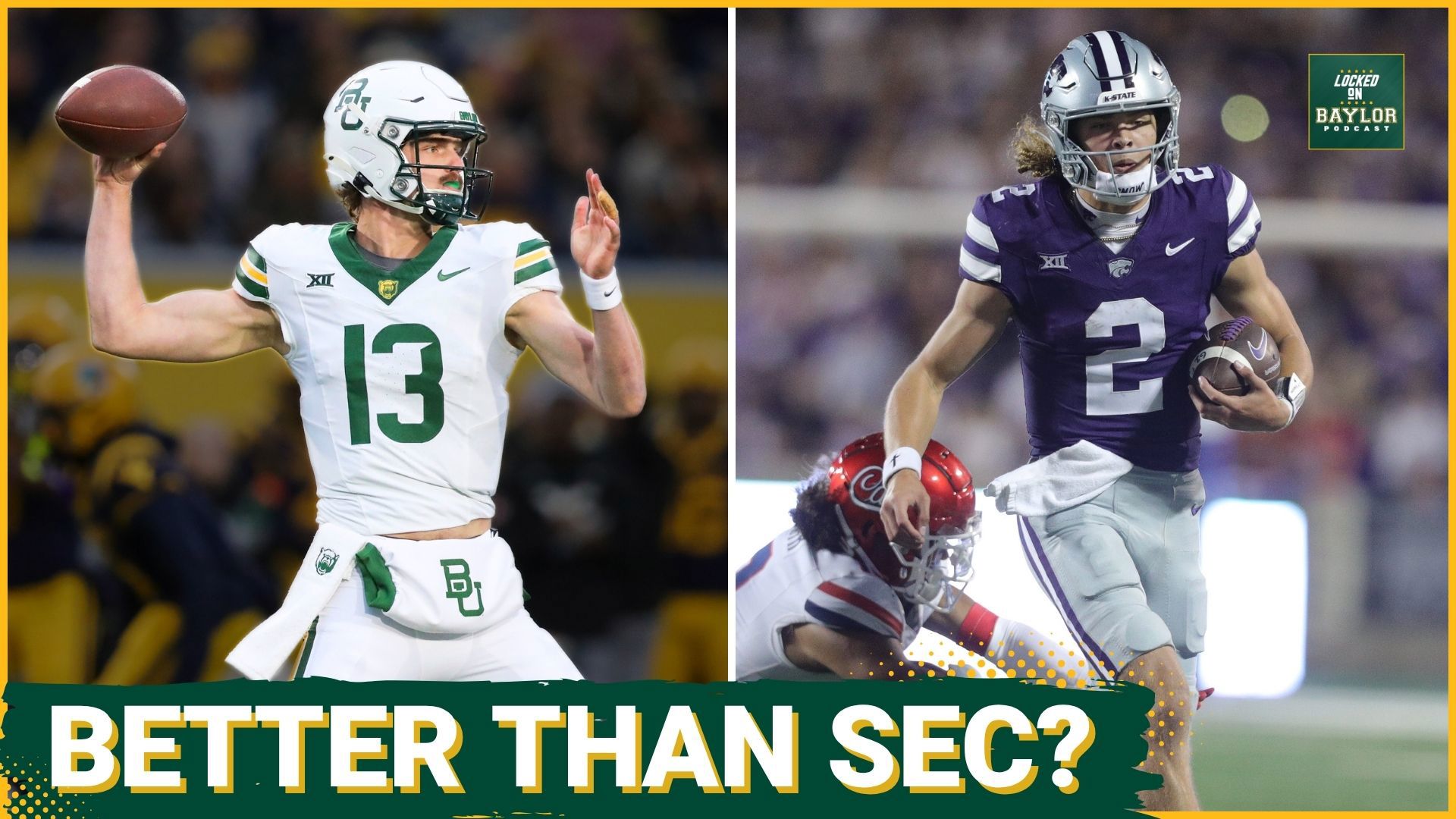 The Big 12 is putting college football on notice as the BEST QB conference in America. We will talk about the best signal callers and dark horse contenders!