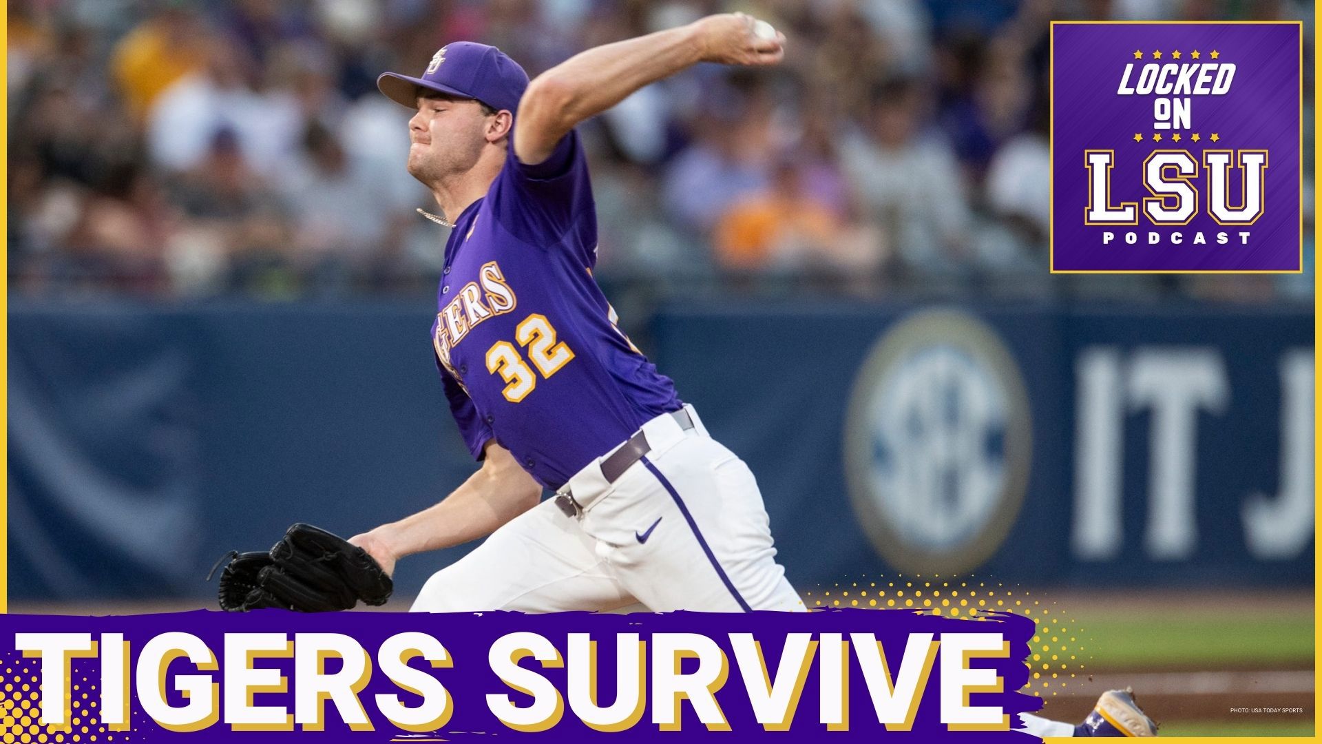LSU got out to an early 4-0 lead and survived a Texas A&M comeback. Jay Johnson made a curious decision bringing Anthony Eyanson out of the bullpen to win it.