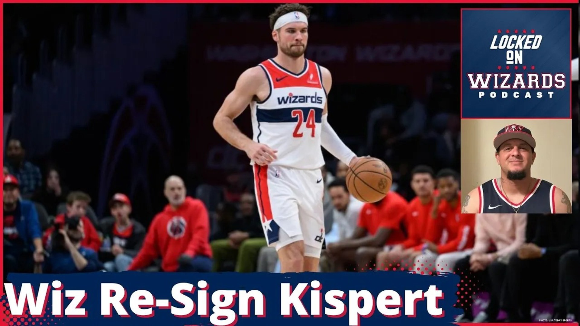 corey kispert wizards jersey