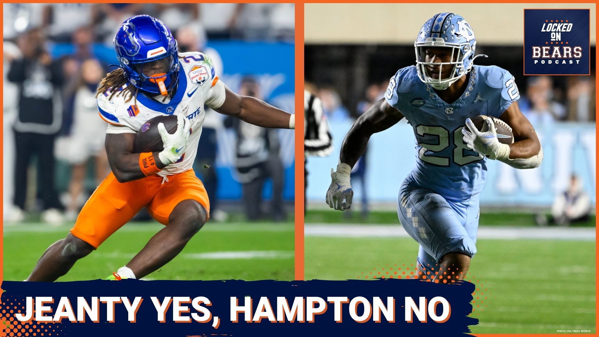If Ryan Poles is going to draft a running back with the 10th pick, it has to be Ashton Jeanty from Boise State. North Carolina's Omarion Hampton isn't worth it.