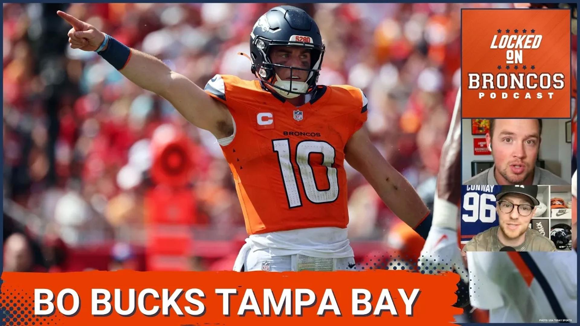 Denver Broncos rookie QB Bo Nix shined as they marched into Tampa Bay and left with a convincing win.