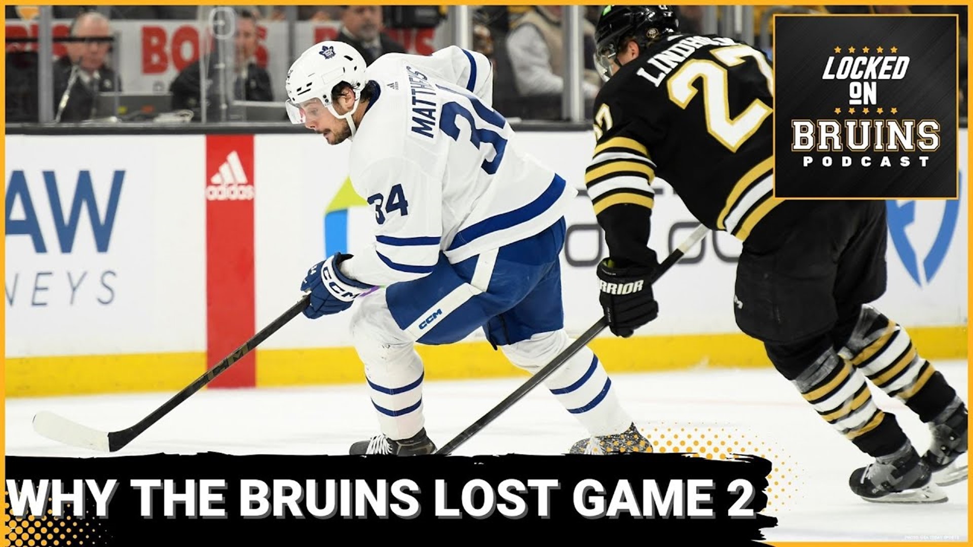Why the Bruins Lost Game 2 + Maple Leafs talk with Mer