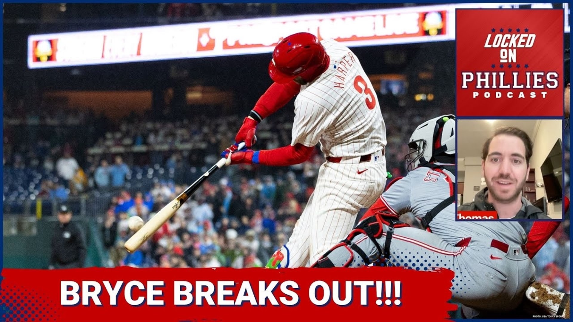 In today's episode, Connor reacts to Bryce Harper's MONSTER night at the plate for the Philadelphia Phillies.
