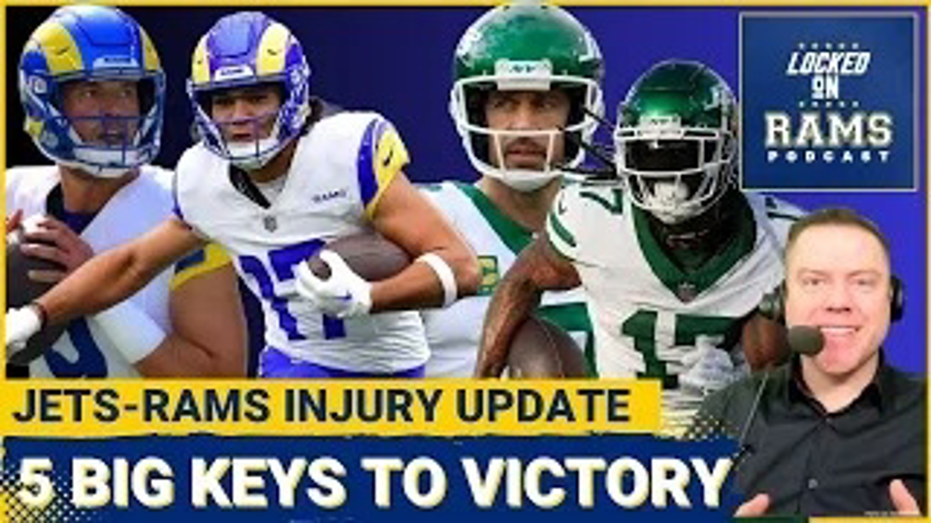 Rams vs. Jets Injury Report, 5 Keys to Rams Beating Jets, Key Matchups ...