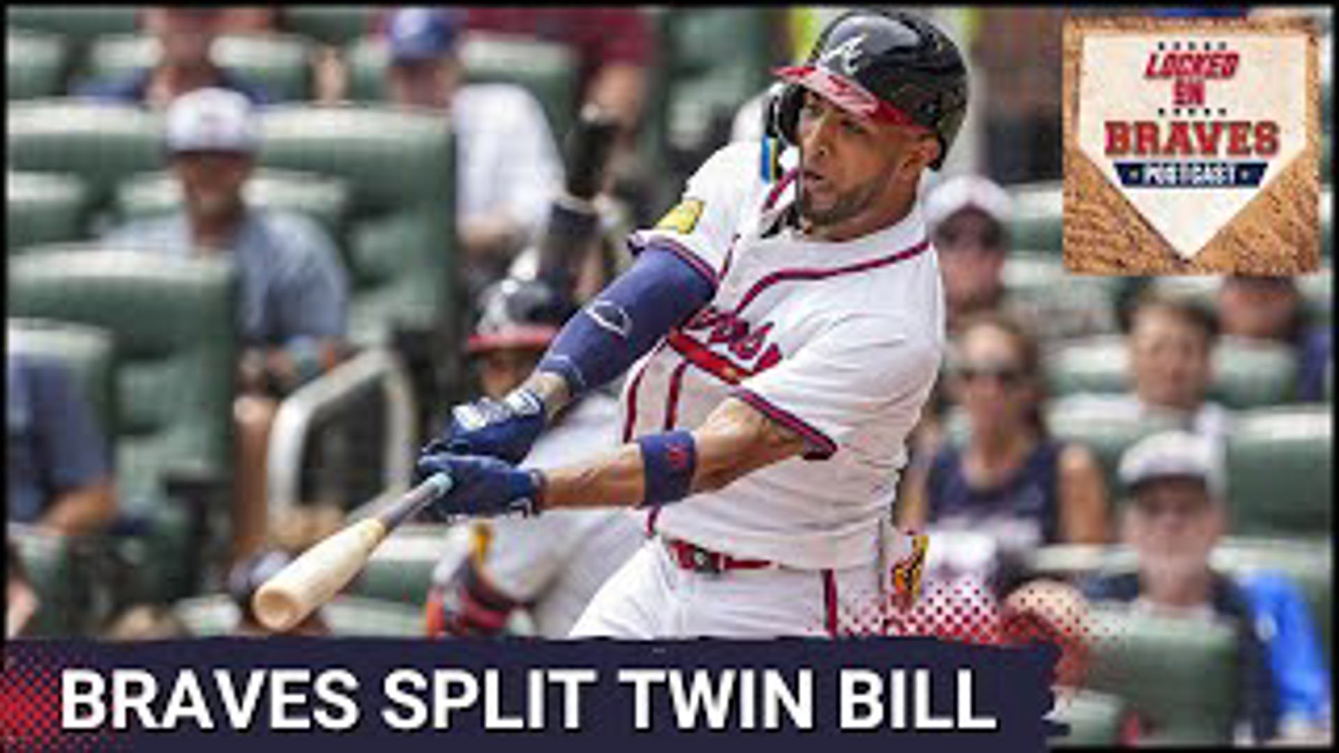 The Atlanta Braves had the home run ball working in their doubleheader against the Cardinals, but could only complete one comeback as they split the two games.