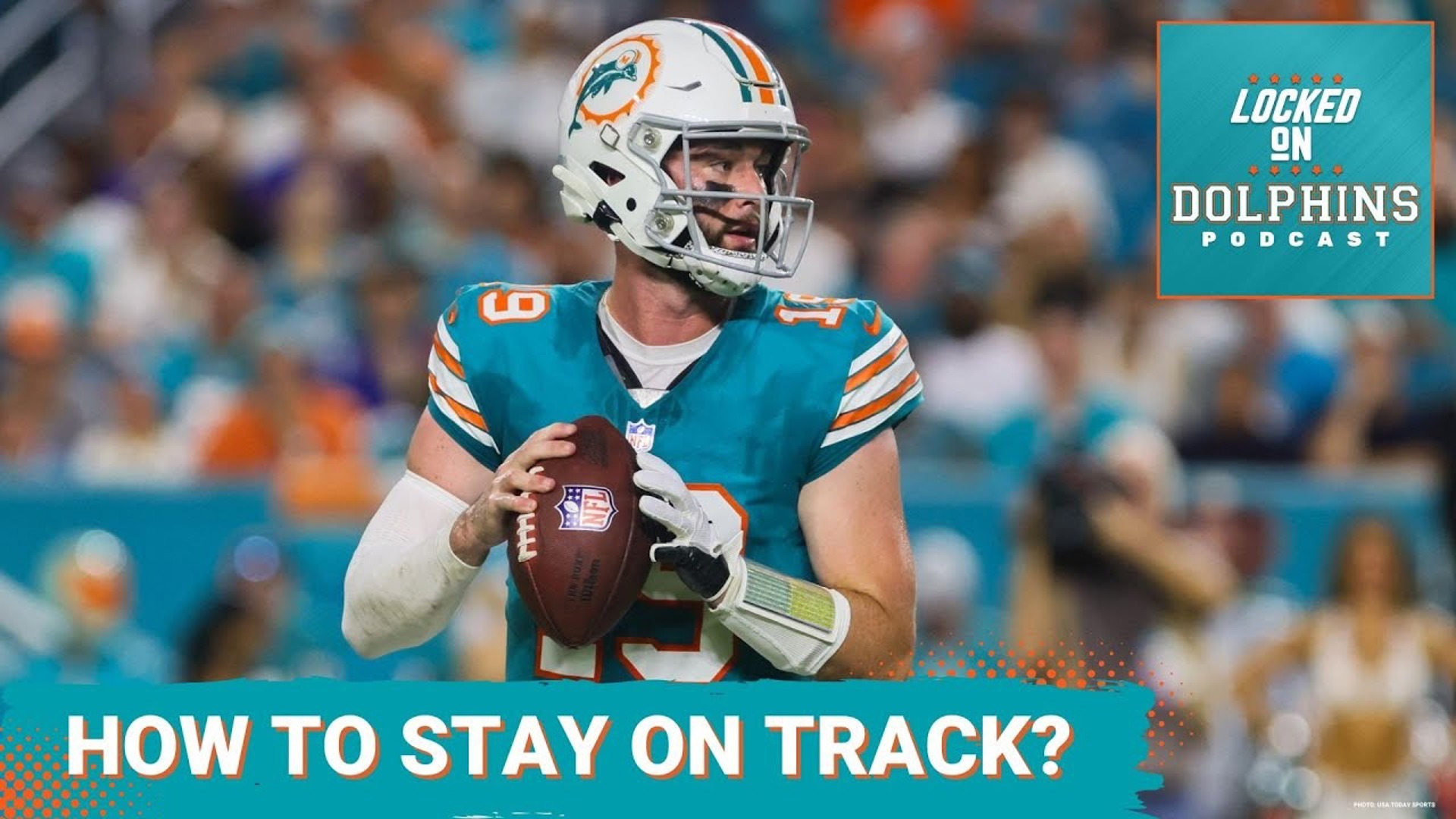 The Miami Dolphins appear to be looking at some time with QB Skylar Thompson behind center.