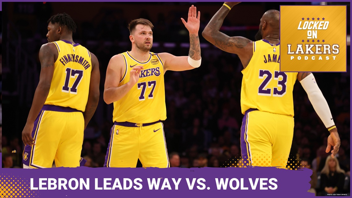 LeBron, Reaves Lead Lakers in Ugly 111-102 Win Over Timberwolves, Rui ...