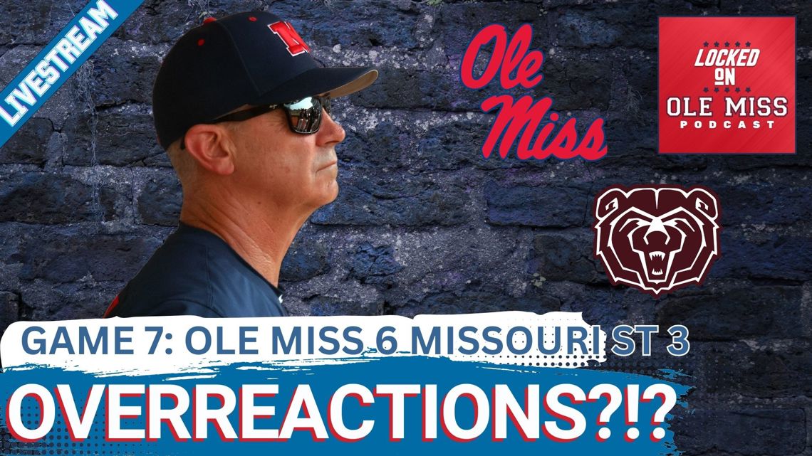 REACTION: Ole Miss SURVIVES slow start to EASILY beat Missouri State 6-3 | Fawley Sparks Bats!