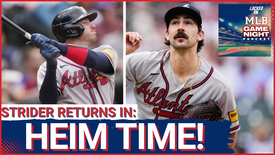 MLB GAME NIGHT: Jonah Heim POWERS Atlanta Braves to SWEEP Rockies in Spencer Strider's Return!