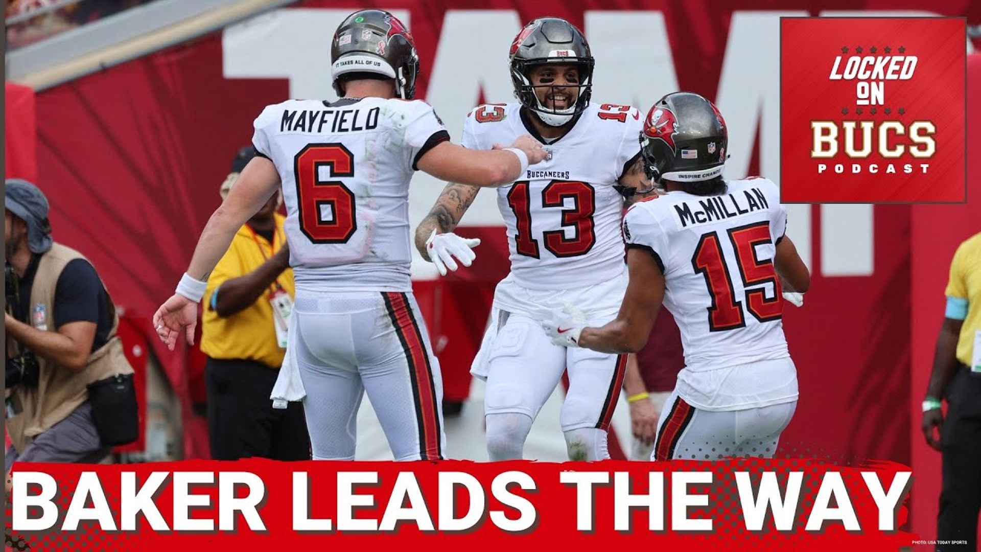 Tampa Bay Buccaneers quarterback Baker Mayfield had a massive start to the NFL season, going off for nearly 300 yards and four touchdowns.