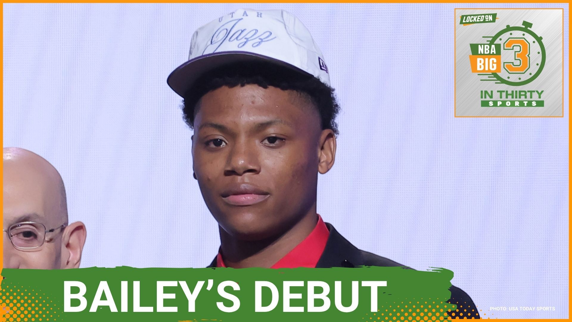 Ace Bailey makes his Summer Leage debut for the Jazz and beats the 76ers. The Nuggets have an odd situation with Jonas Valanciunas and the Bucks re-sign Ryan Rollins