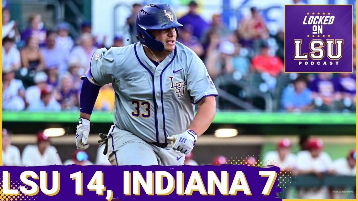 Down Late… Then LSU DROPPED A NINE-RUN HAMMER on Indiana!