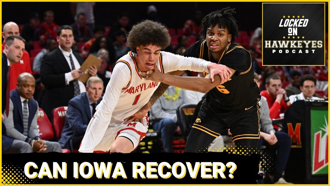 EXPOSED? Bennett Stirtz IMPRESSES, But Hawkeyes' Team DEFENSE FAILS in Maryland LOSS