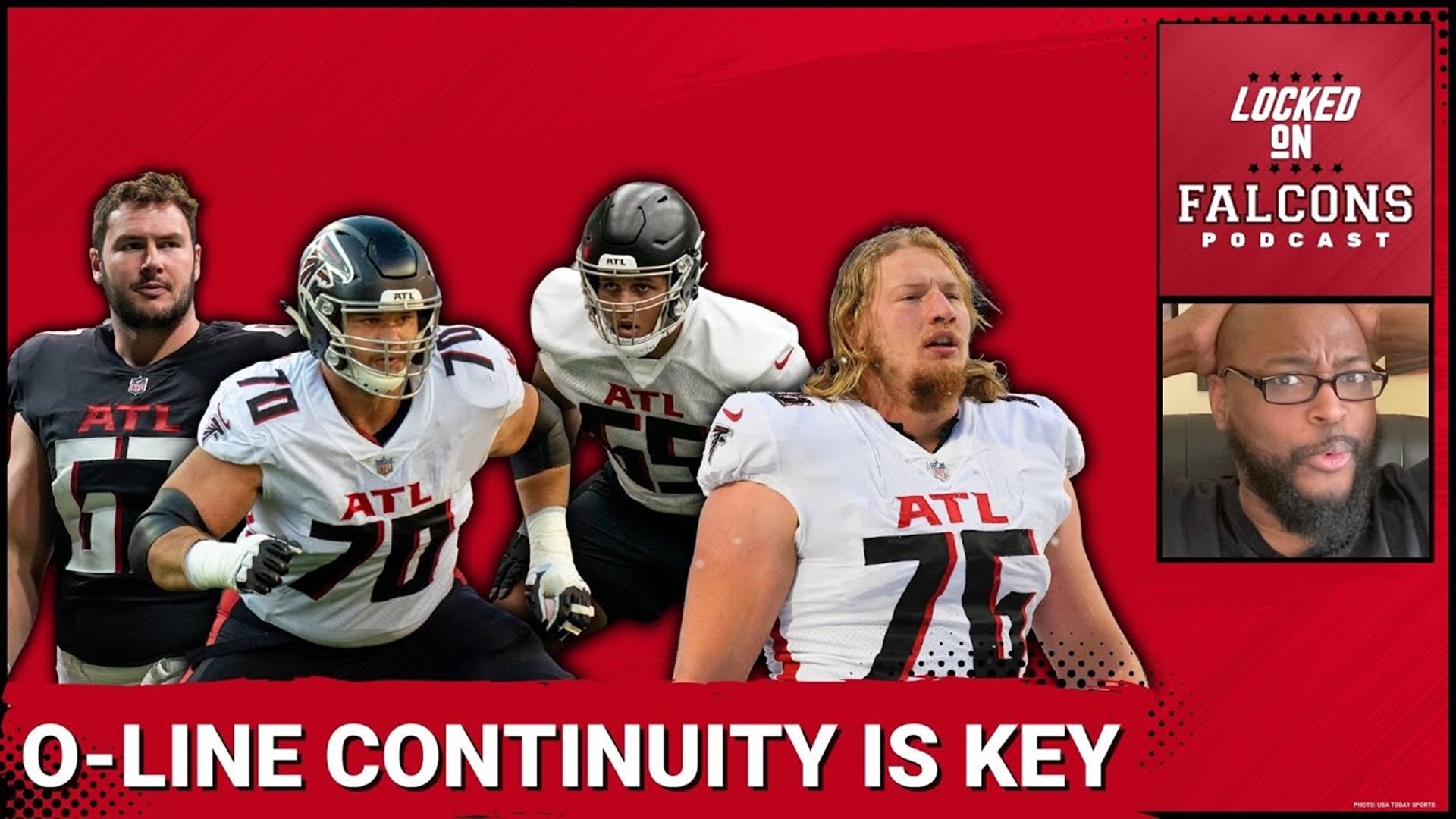 Atlanta Falcons offensive line's continued improvement is key to 2023  success