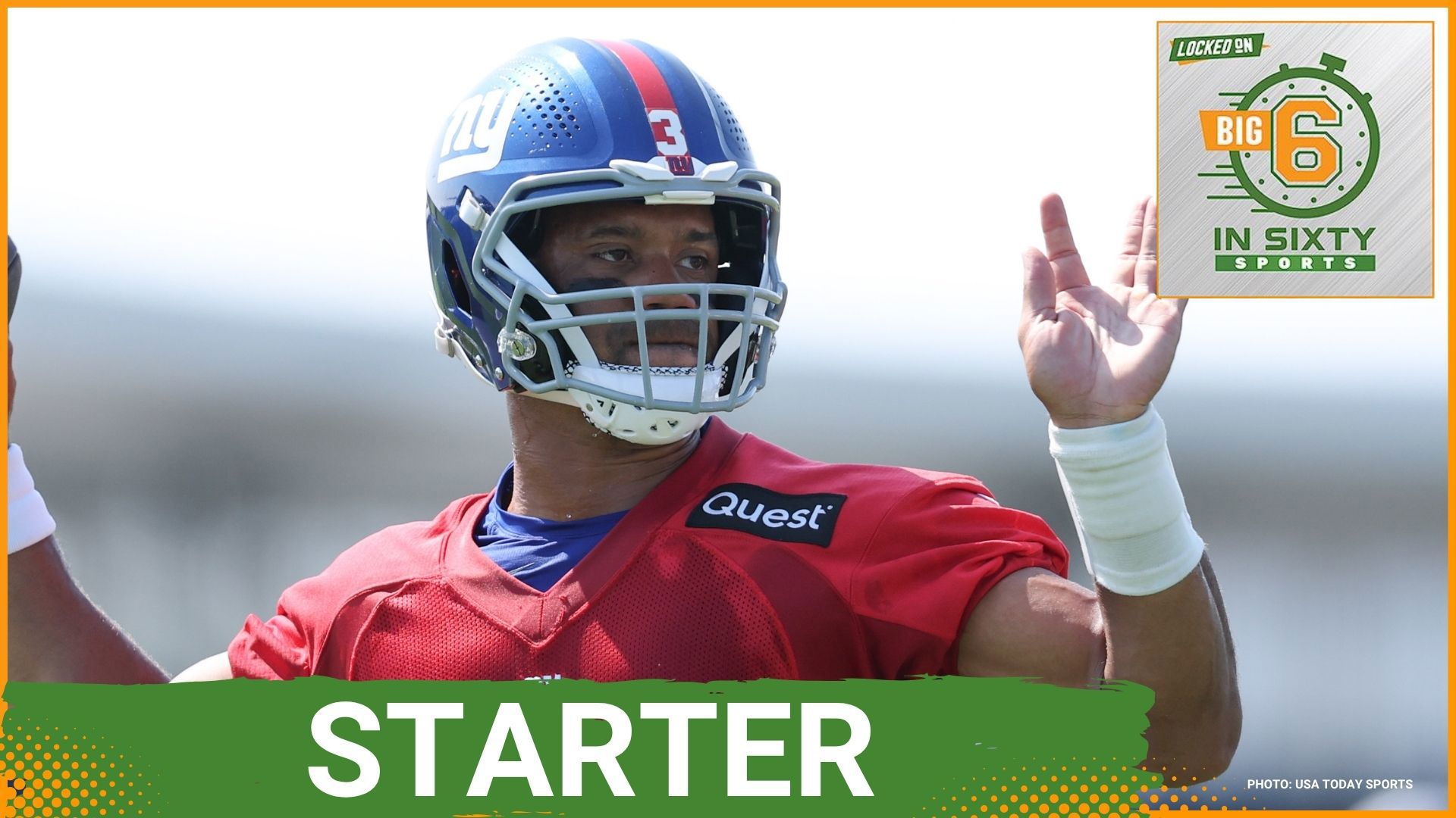 The Giants name Russell Wilson as the starter and Big Ten Media Days continue. SMU speaks at ACC Media Day and a quarterback battle in Indianapolis.