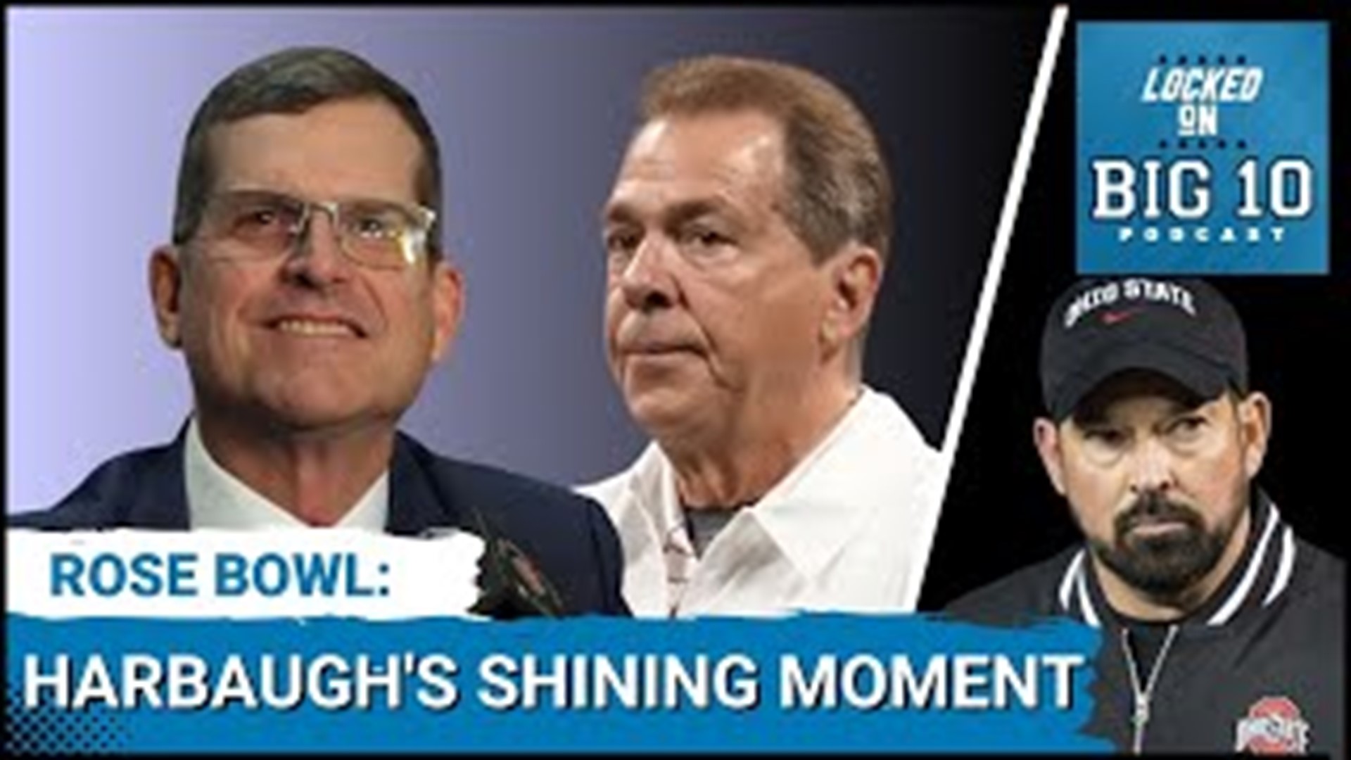 Jim Harbaugh may be on the verge of his best moment as the head coach of the Michigan Wolverines if he beats Nick Saban and Alabama in the Rose Bowl.