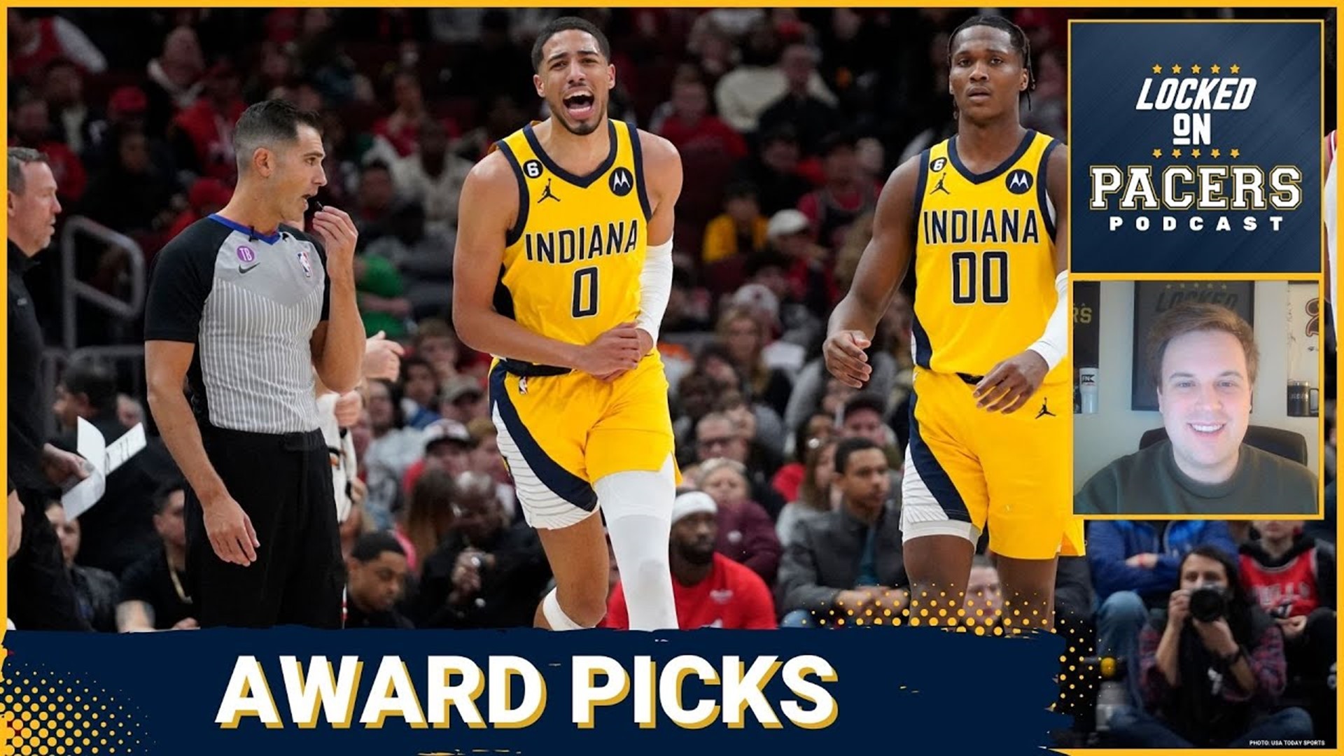 Who was the Indiana Pacers MVP, Rookie of the Year, and all awards winners in 2022-23?