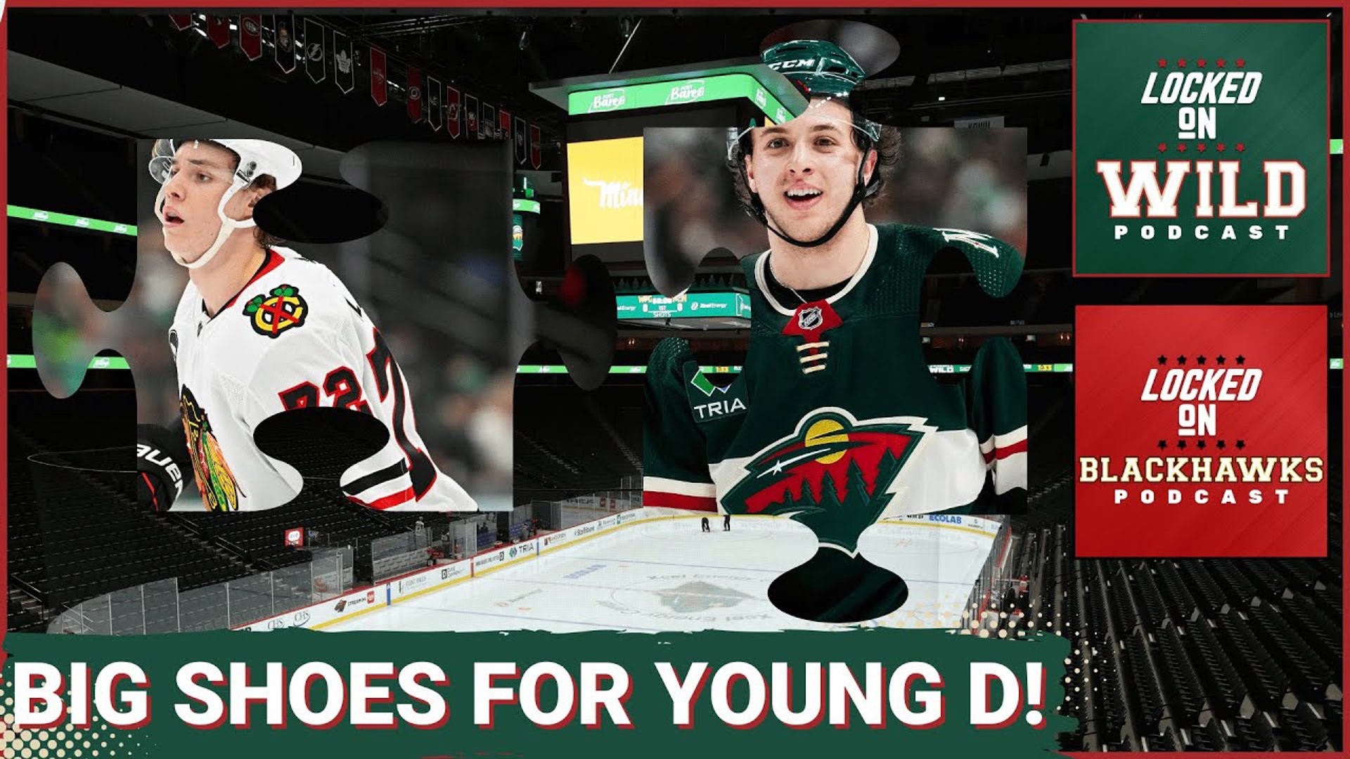 Wild and Blackhawks Have High Hopes for Young Defensemen!