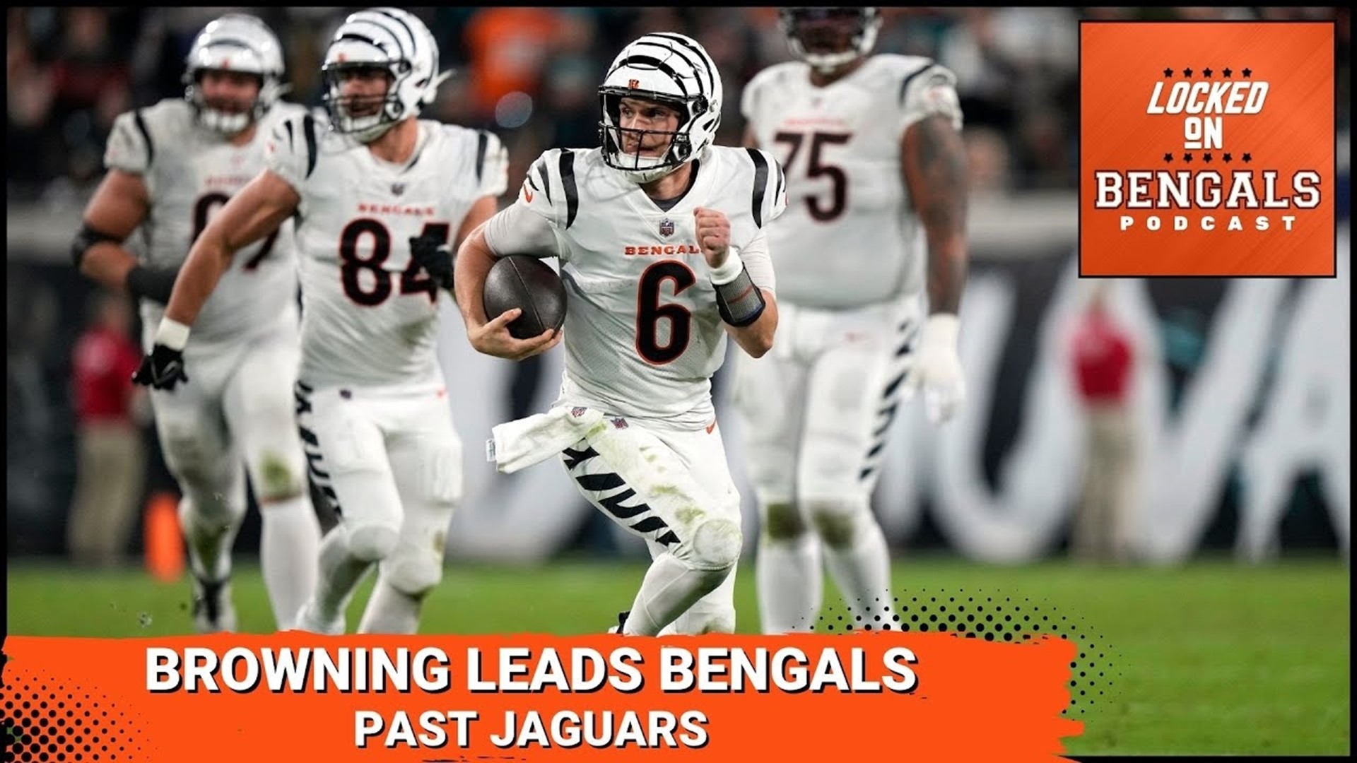 The Cincinnati Bengals beat the Jacksonville Jaguars 34-31 in overtime on Monday Night Football. 

Get thoughts on Jake Browning's performance, Ja'Marr Chase & more.