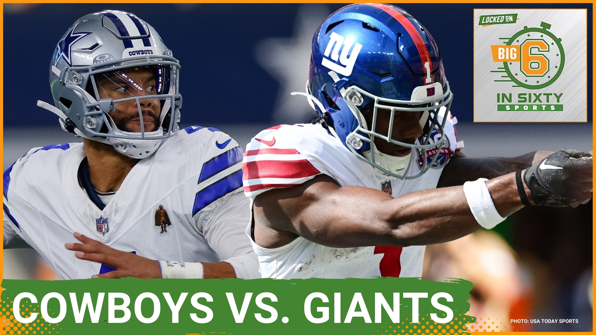 The Cowboys and Giants battle on Thursday Night Football and the Vikings and Packers play for the NFC North lead. The Chiefs play the Chargers.