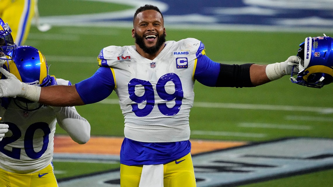 LA Rams star Aaron Donald offers retirement hint but NFL fans left confused  - Mirror Online