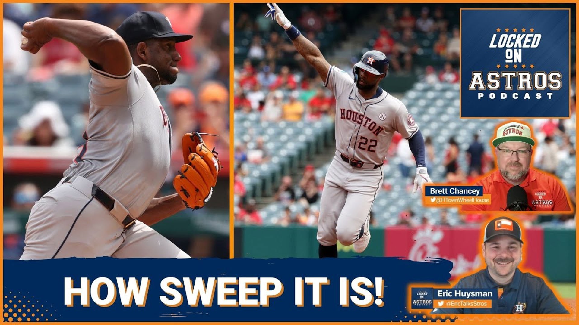 The Astros swept the Angels like they should