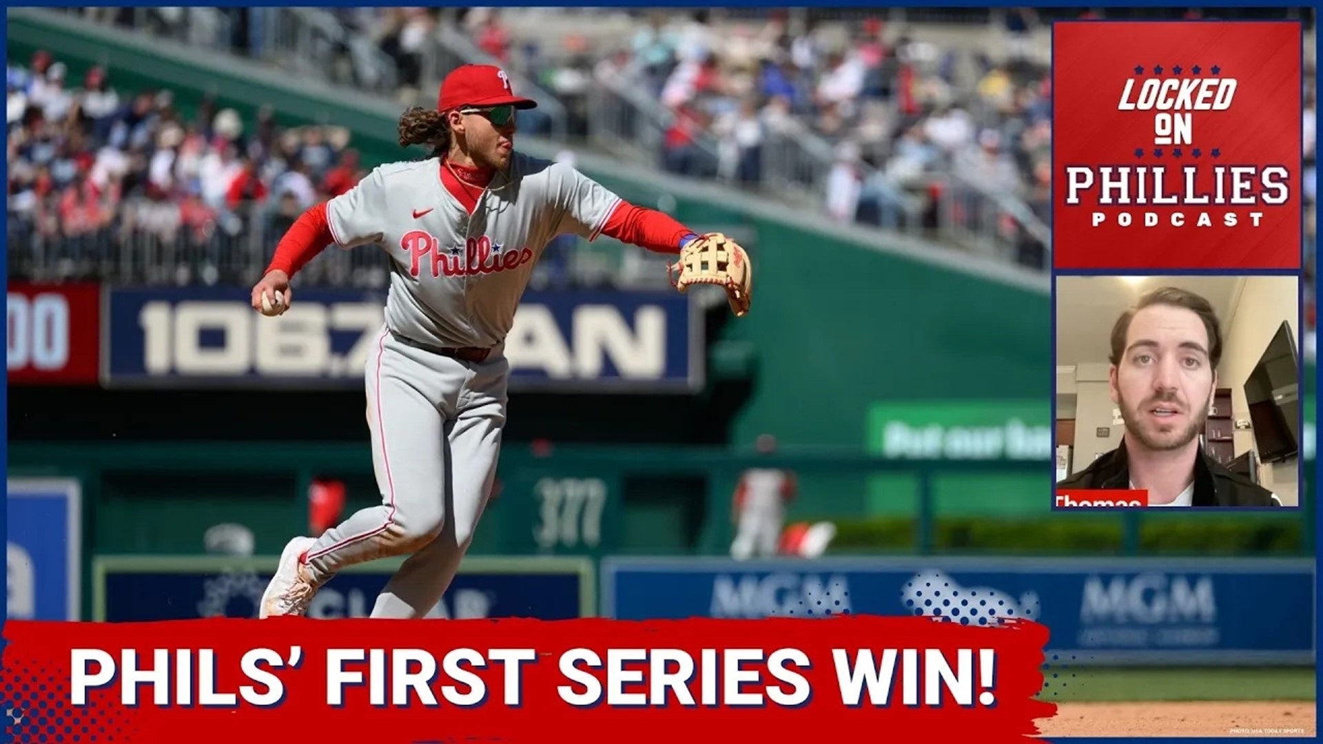 In today's episode, Connor reacts to the weekend series win by the Philadelphia Phillies over the Washington Nationals!