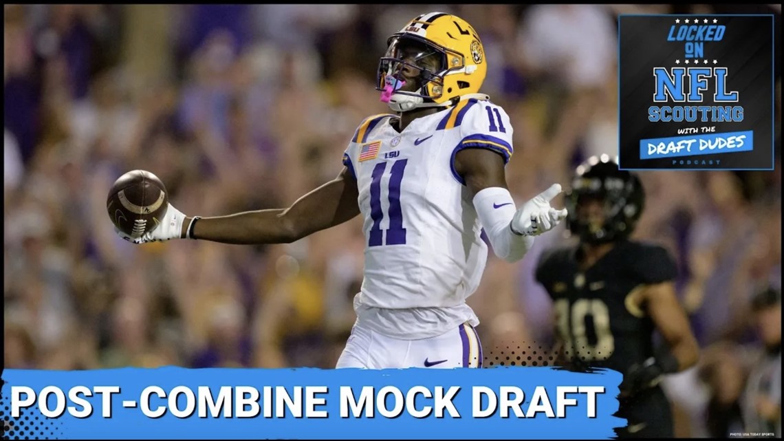 2024 NFL Mock Draft Wide Receiver and Offensive Line