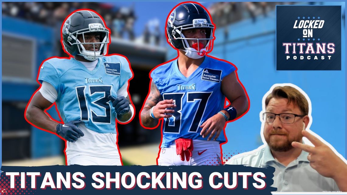 Tennessee Titans CUT Xavier Restrepo & James Proche | Tyjae Spears