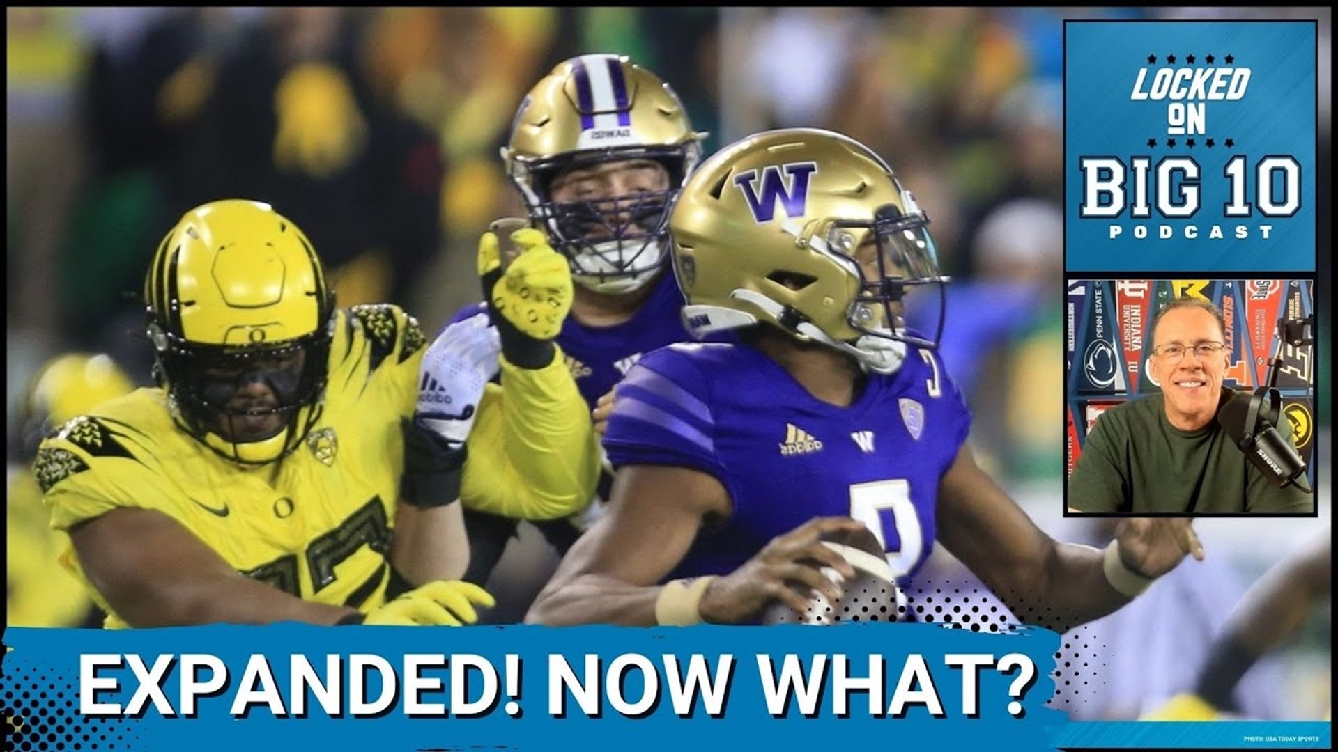 A year after the Big 10 conference expanded with the USC Trojans and UCLA Bruins, they've done it again.  Now the Washington Huskies and Oregon Ducks will join